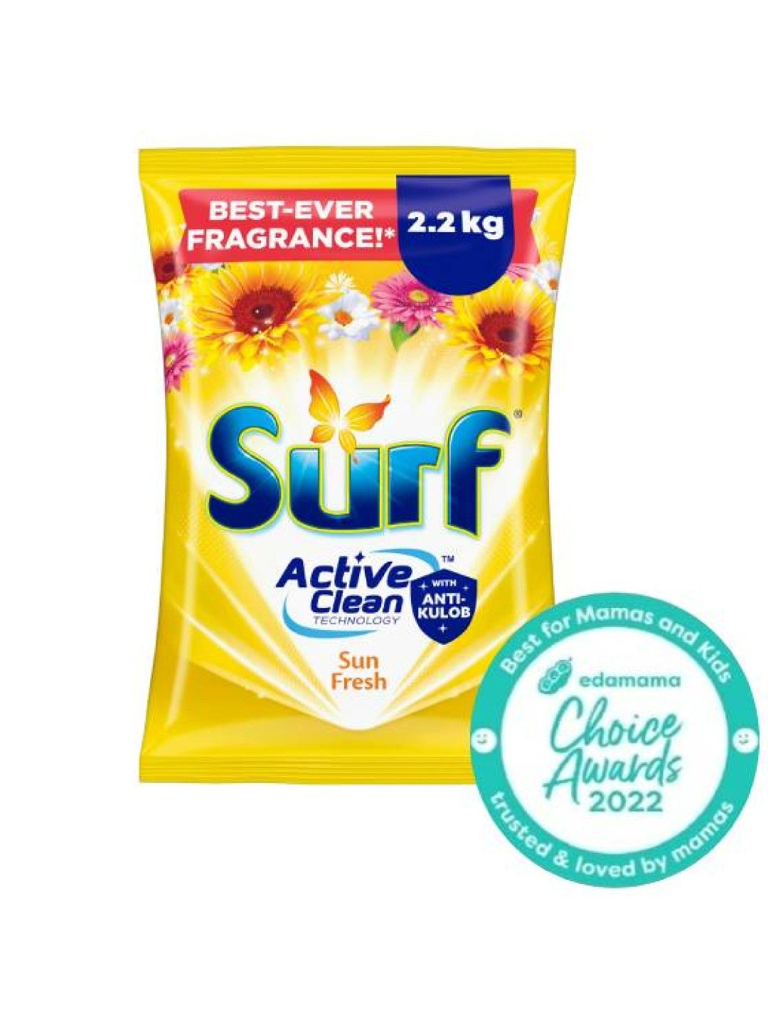 Surf Powder Detergent Sun Fresh (2.2kg) edamama